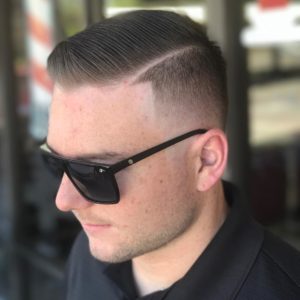 メンズの髪型ミディアムスタイル バーバースタイルでは Barber メンズメンテ